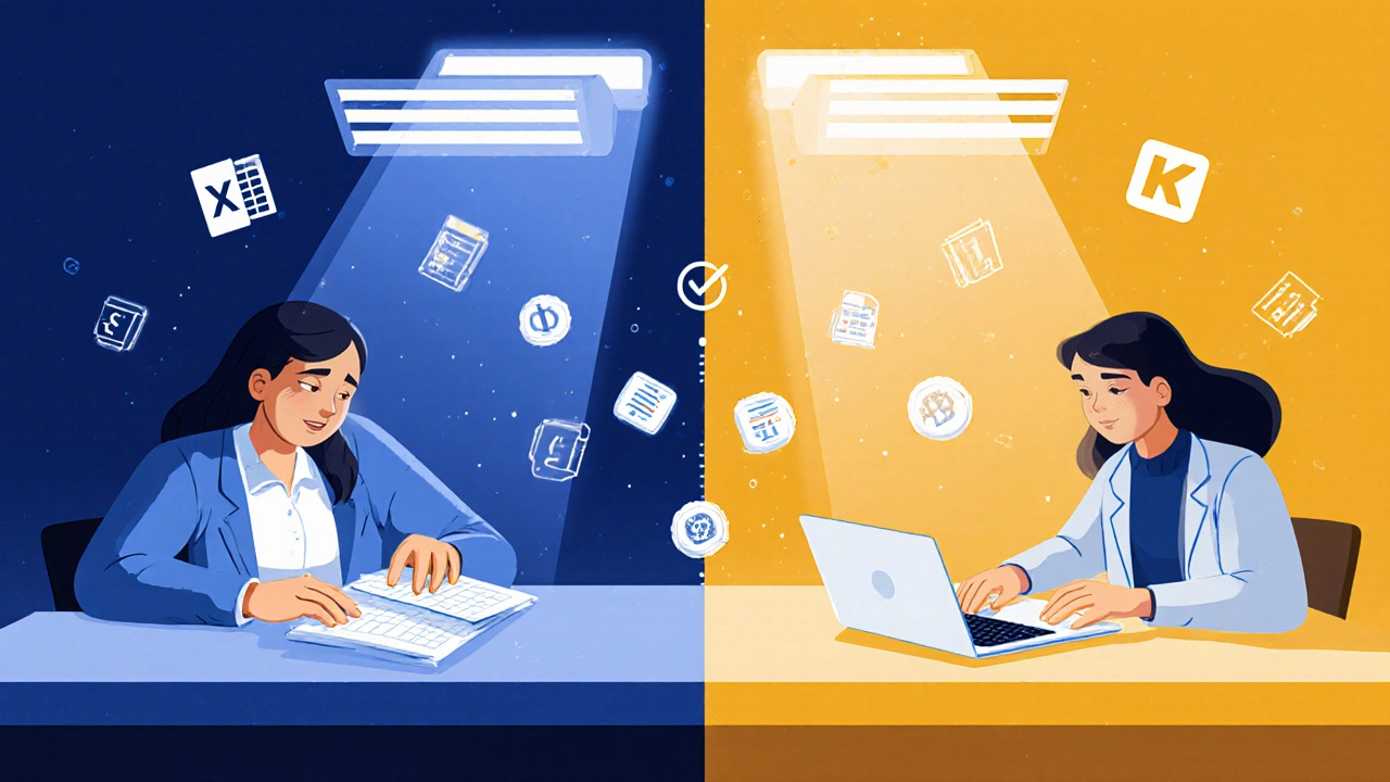 Teacher manually entering grades vs. automatic grade sync from quiz tool to LMS