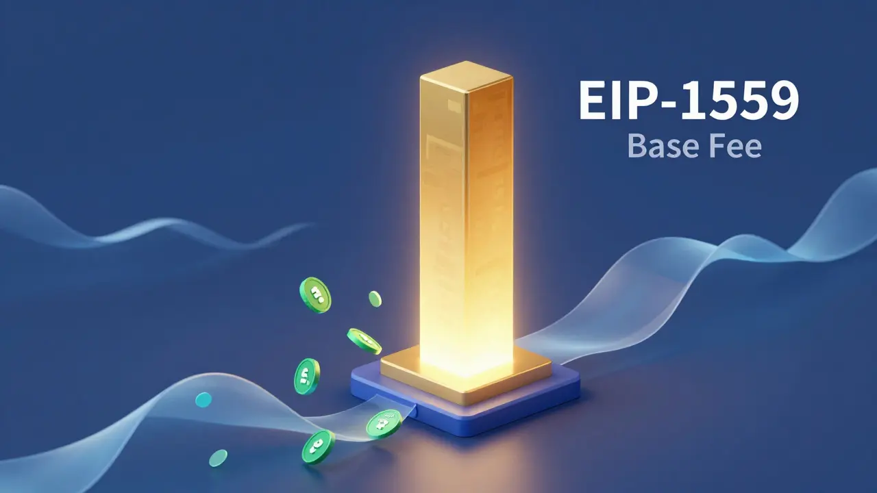 Stable base fee pillar with priority tips flowing to validators in EIP-1559