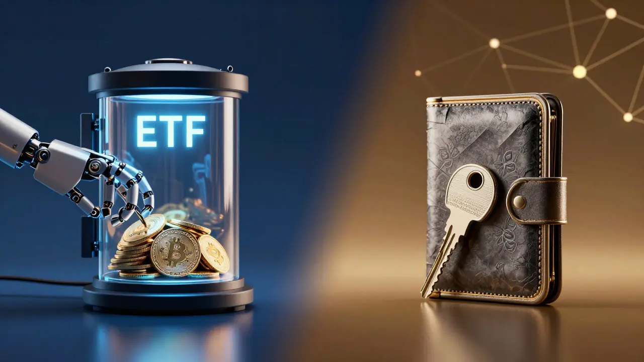 ETFs vs Direct Crypto Ownership: Custody, Fees & Tax Trade-offs in 2026