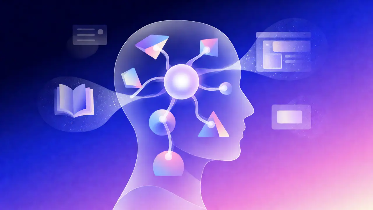 Abstract visualization of clear concepts enhancing student learning
