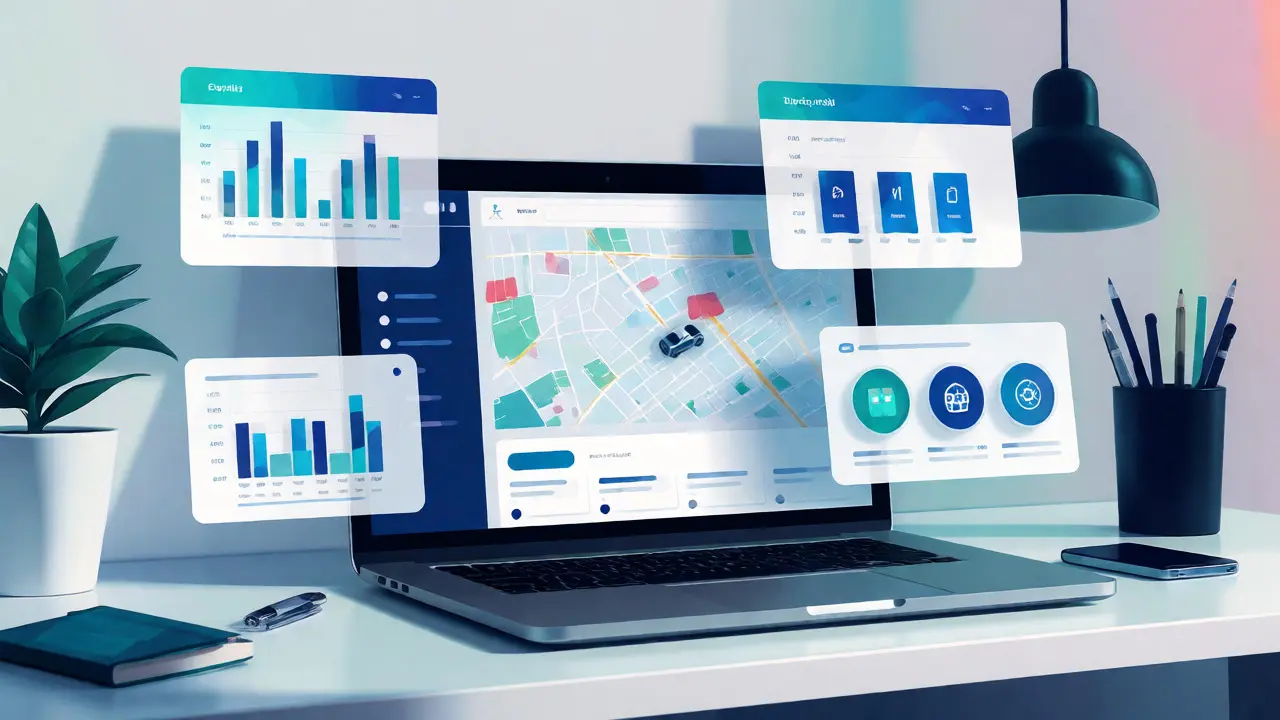 Digital portfolio showcasing three polished apps