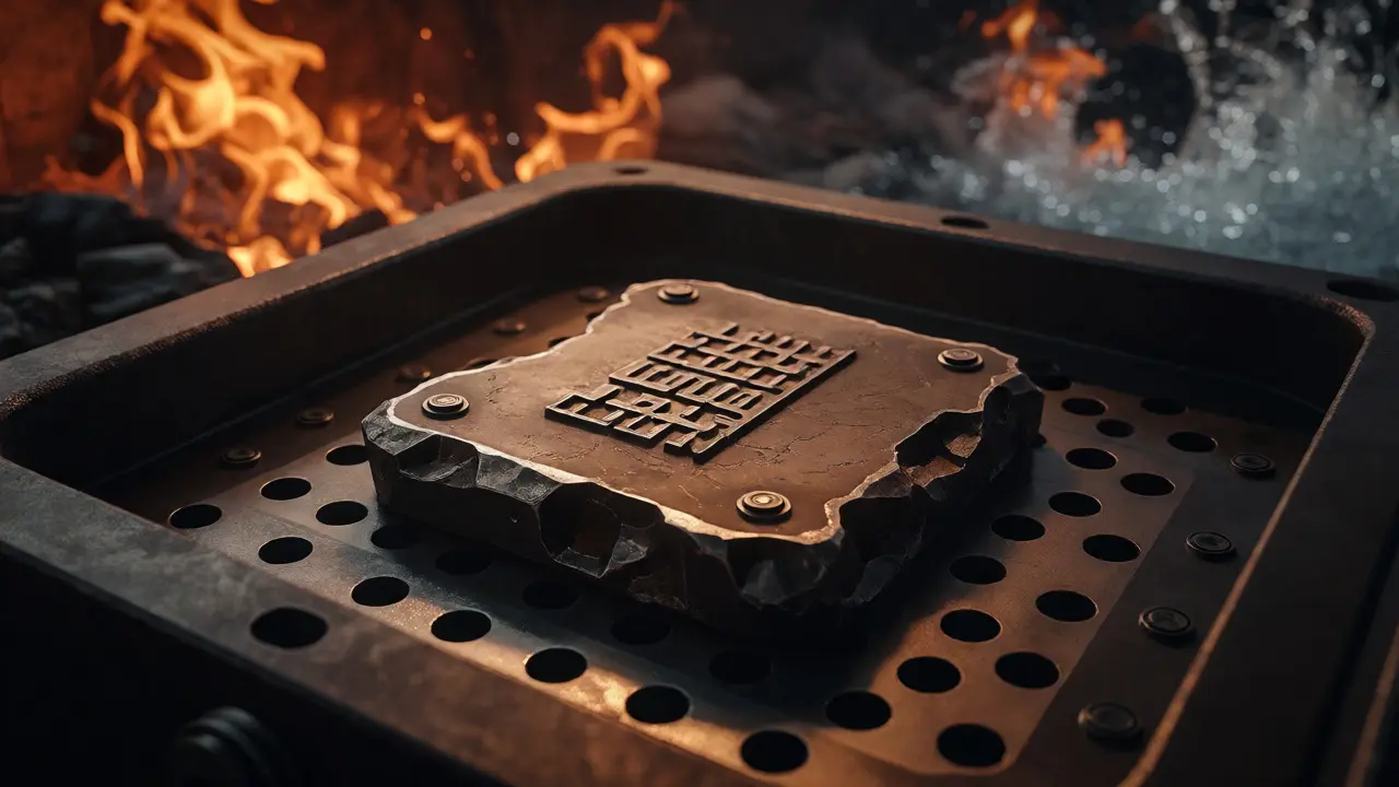 Metal seed backup in safe against disaster