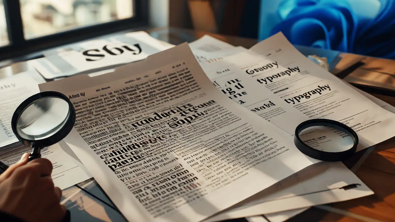 Typography and Font Selection: A Practical Course Guide